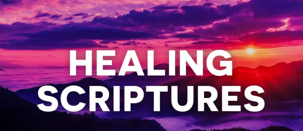 healing prayers and scriptures