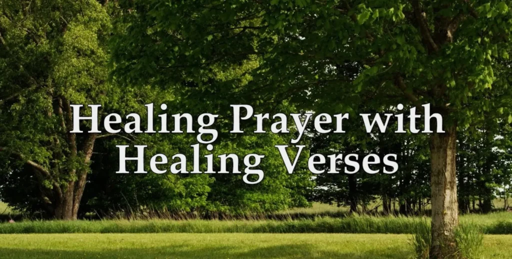 healing prayers in the bible