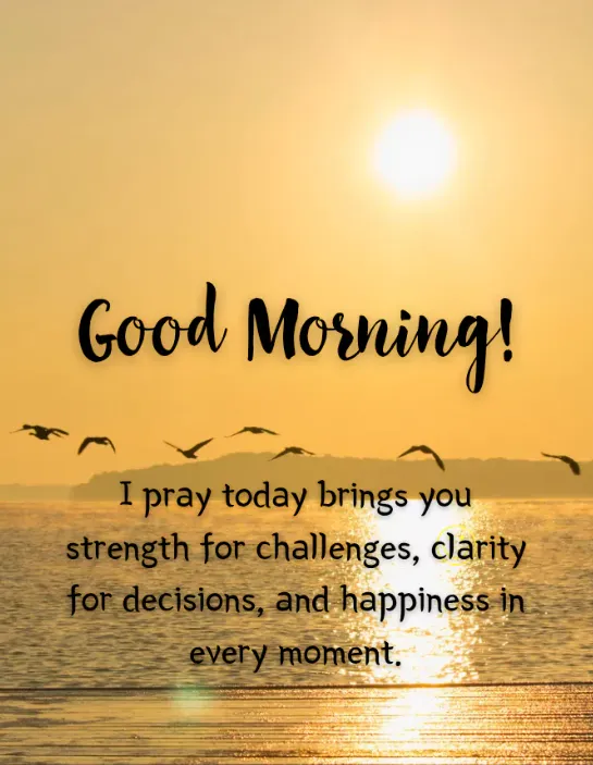 Prayers for Good Morning 