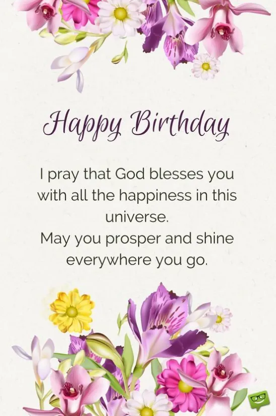 birthday blessing