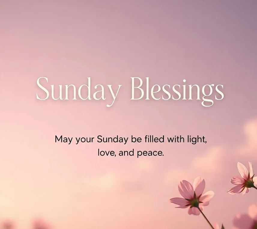 bless sunday