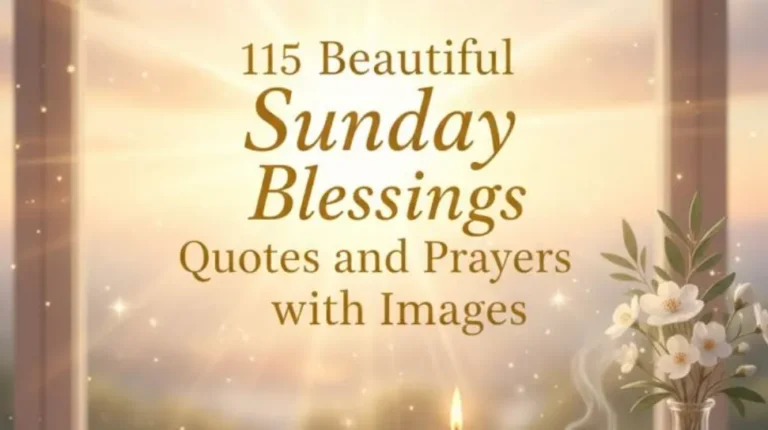 115+ Bless Sunday Messages, Quotes, Bible Blessings, and Prayers for a Peaceful Day