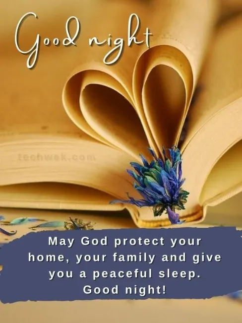 good night blessings images