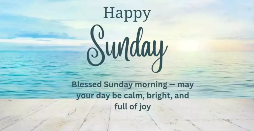 happy blessed sunday