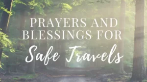 prayers for safe travels