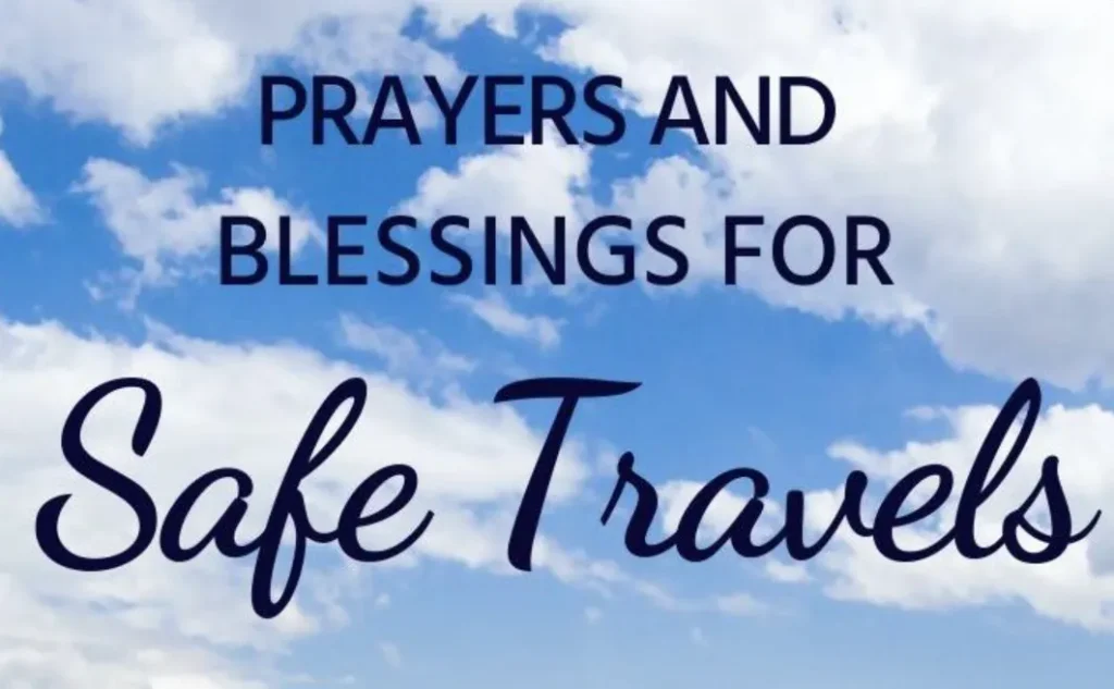 prayers for safe travels