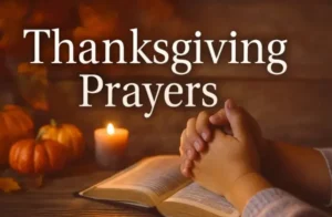 prayers of thanksgiving