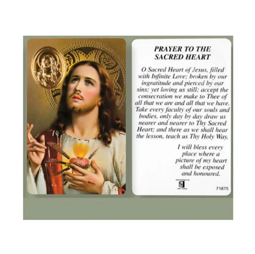prayers to the sacred heart of jesus